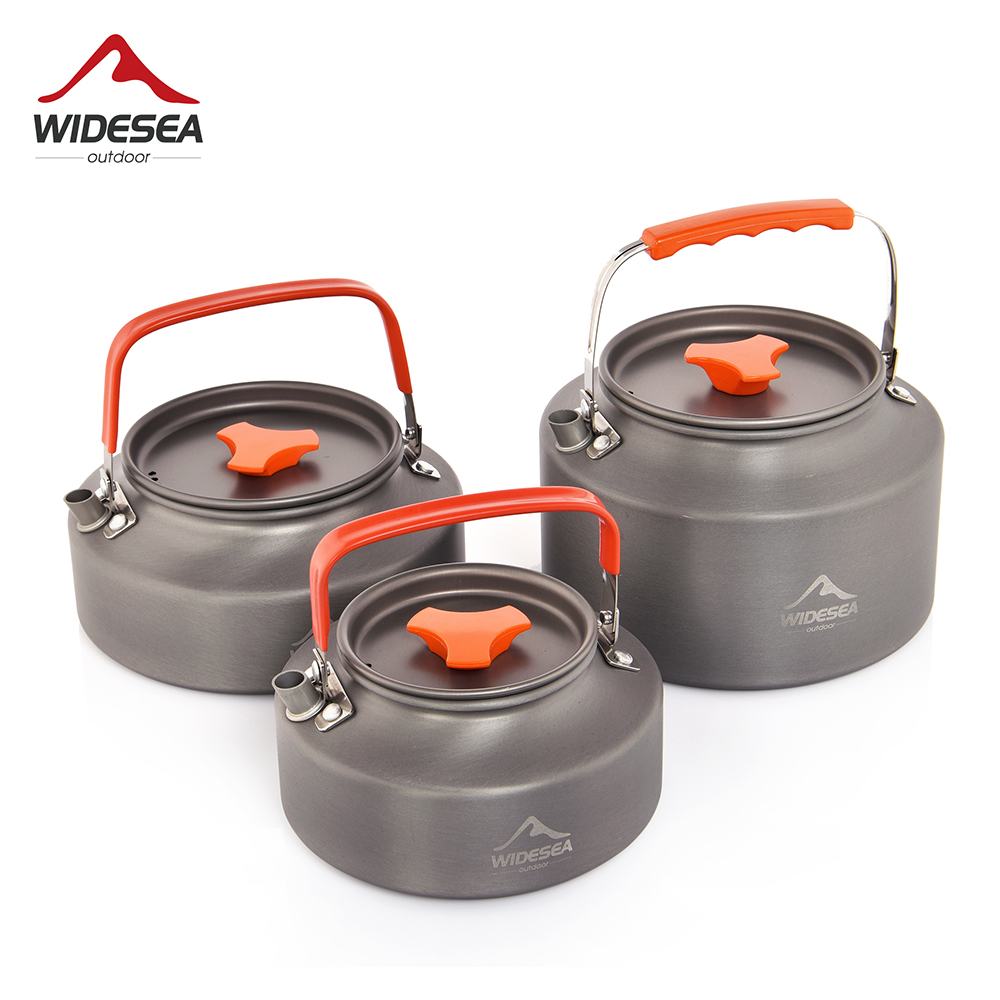 Outdoor Camping Dining Set - Wideea-hervidor de agua para acampada, vajilla