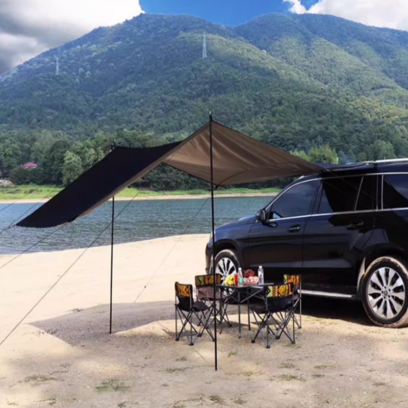 Outdoor Camping Van Tent - Toldo Lateral Retráctil para Automóvil, Impermeable,