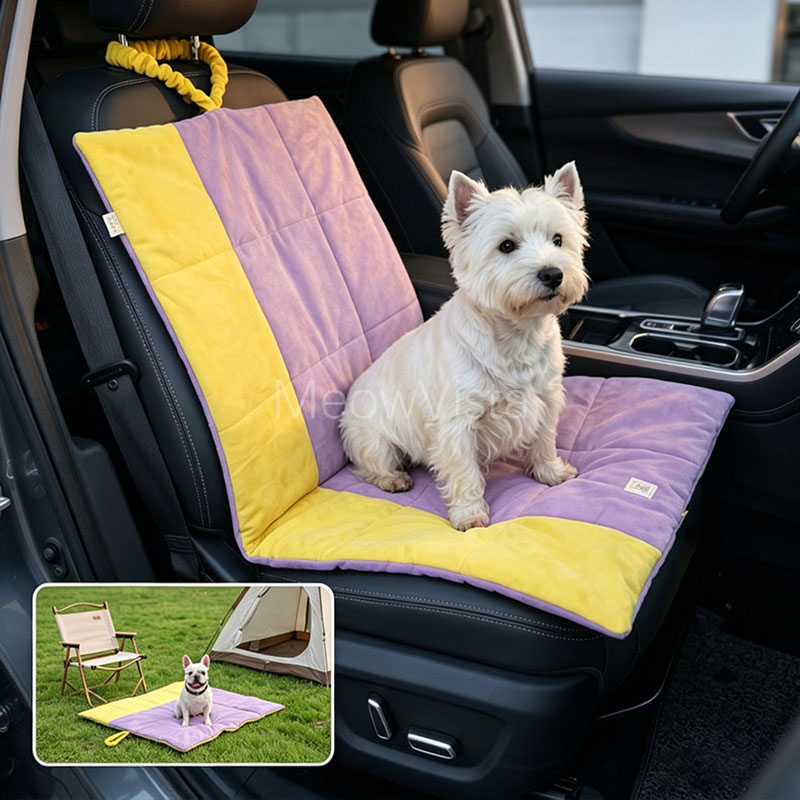 Outdoor Camping Dog Bed - Asiento de Coche Plegable y Portátil
