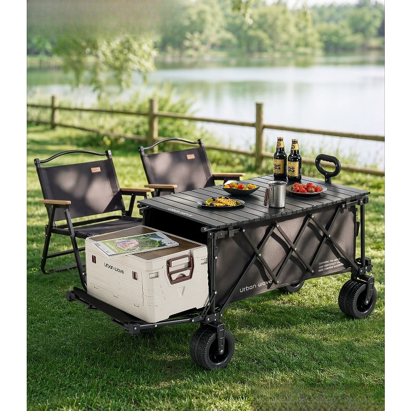 Outdoor Camping Trolley - Carrito de Camping Plegable, Carro Plegable