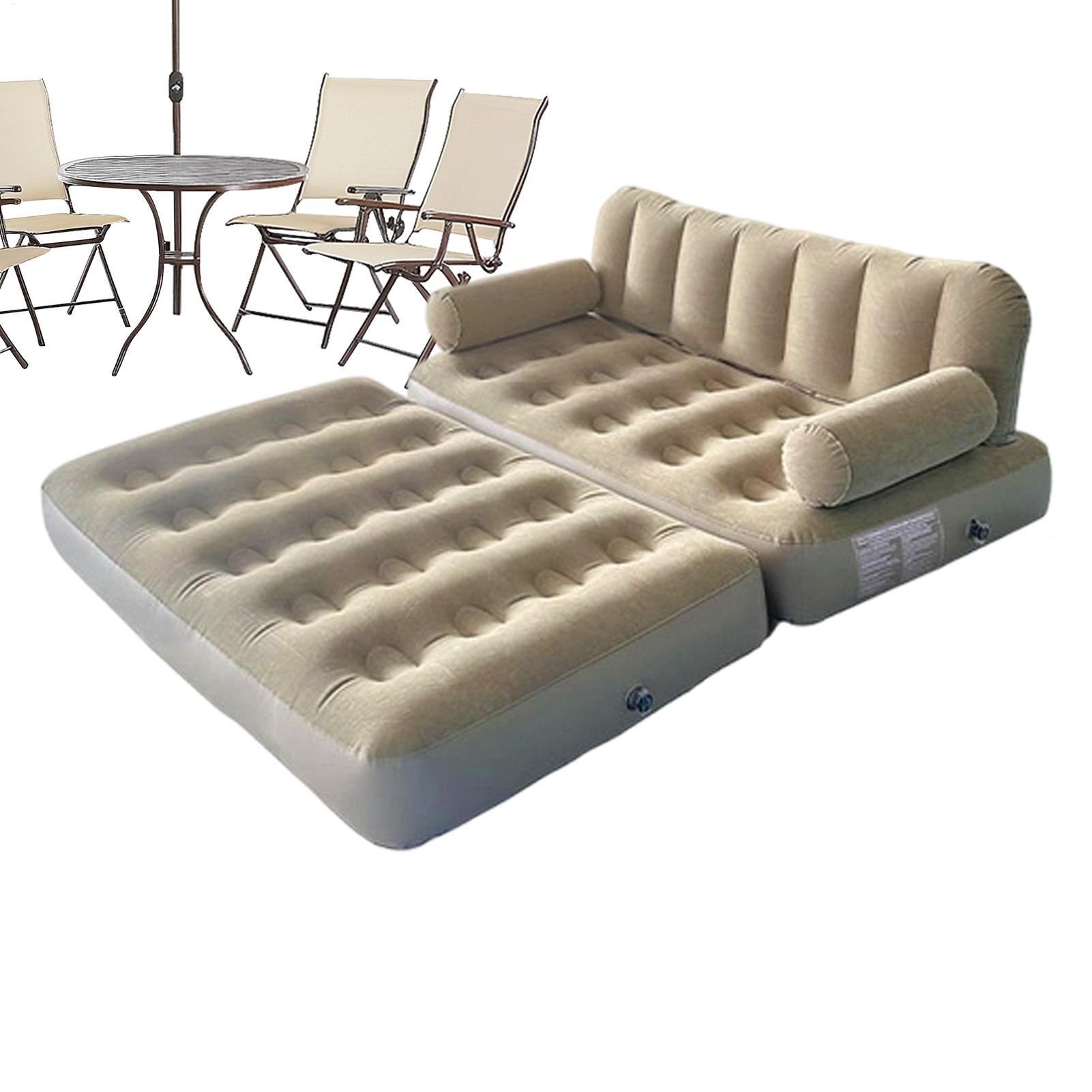 Bed Outdoor Camping - Sofá inflable con bomba de aire,