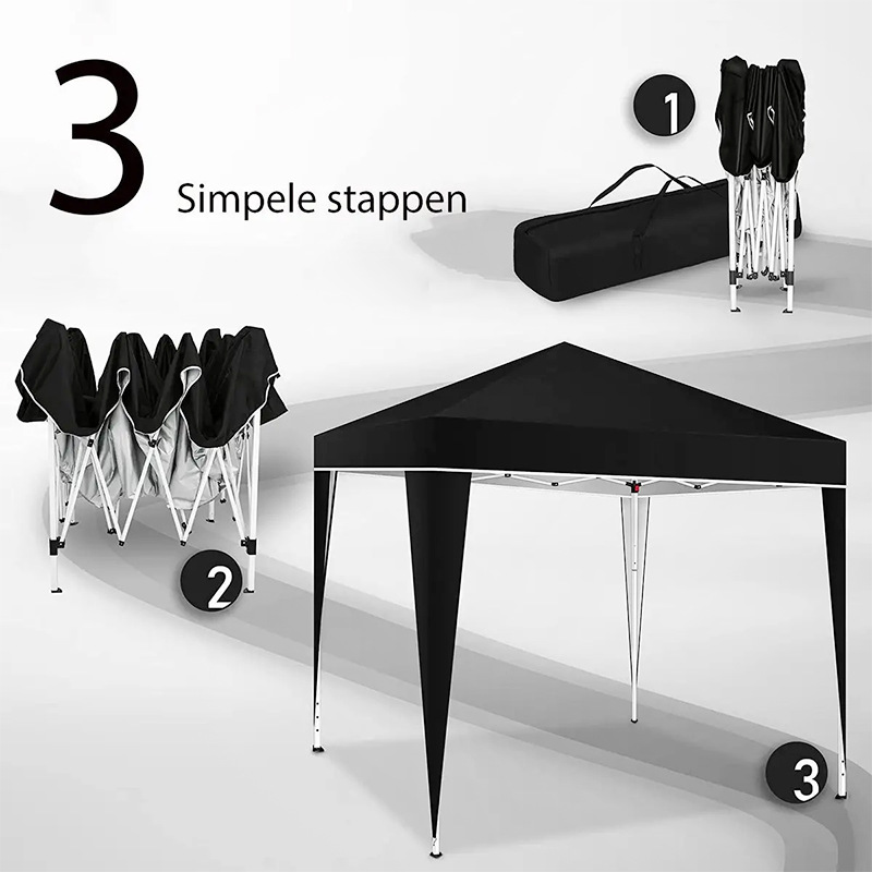 Outdoor Camping Exhibition - Carpa Plegable de 3x3m con Cuatro