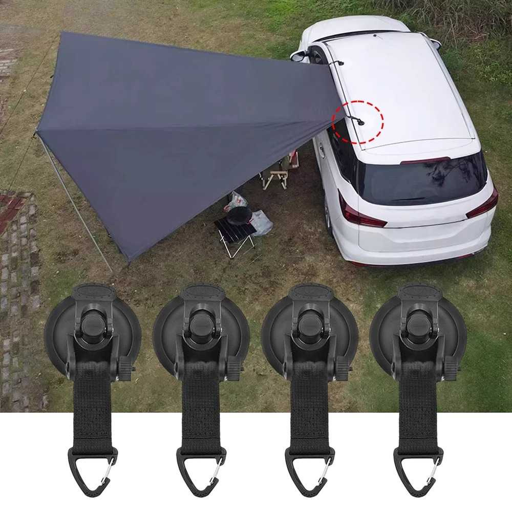 Outdoor Camping Van Tent - 2/4 piezas Ganchos de sujeción con