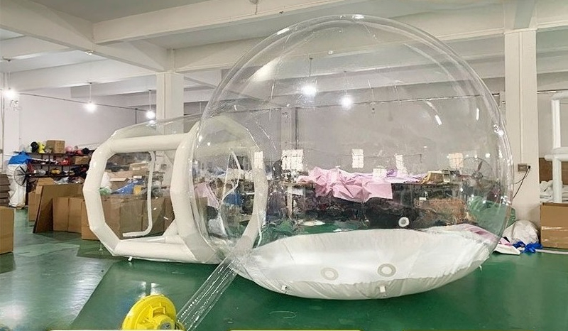 Outdoor Camping Exhibition - Casa inflable con forma de burbuja,