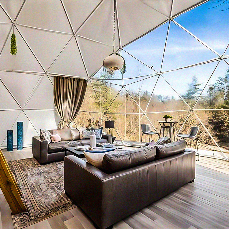 Domo Glamping con Forma de Tie - Outdoor Camping Exhibition reseña y precio