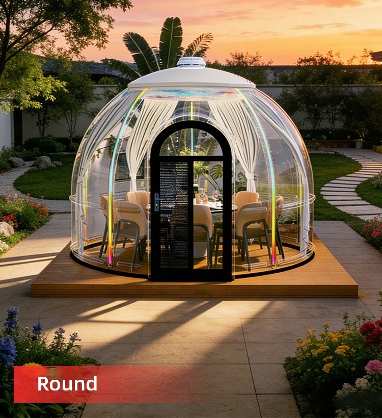 Casa Burbuja Transparente, Car - Outdoor Camping Exhibition reseña y precio
