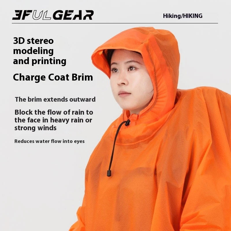Impermeable Ultraligero 3 en 1 - Camping Rain Poncho reseña y precio