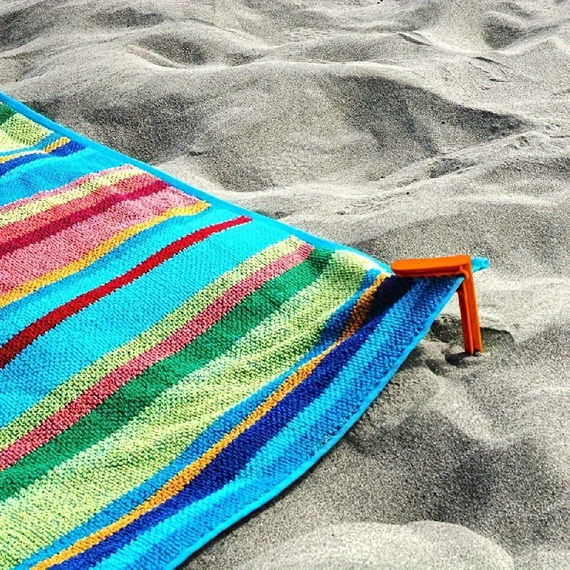 Soporte para toallas de playa, - Outdoor Camping Rugs reseña y precio