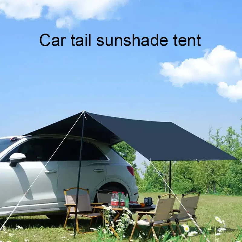 Toldo lateral Anti-UV para coc - Outdoor Camping Van Tent reseña y precio
