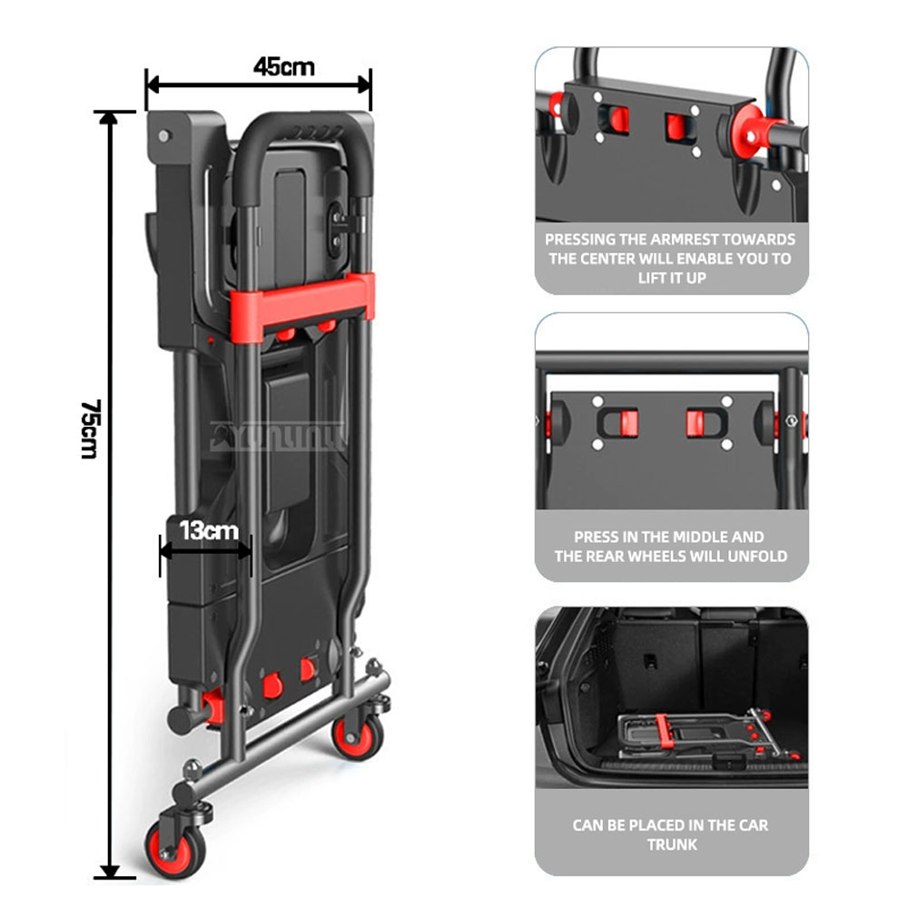 Carrito Plegable Multifunciona - Outdoor Camping Trolley reseña y precio