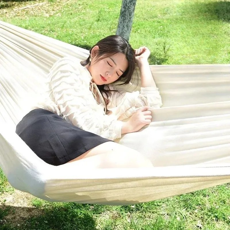 Hamaca de Lona sin Varillas de - Bed Outdoor Camping reseña y precio
