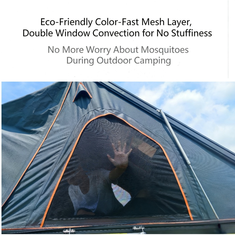 Carpa de Techo Rígida de Alumi - Outdoor Camping Van Tent reseña y precio
