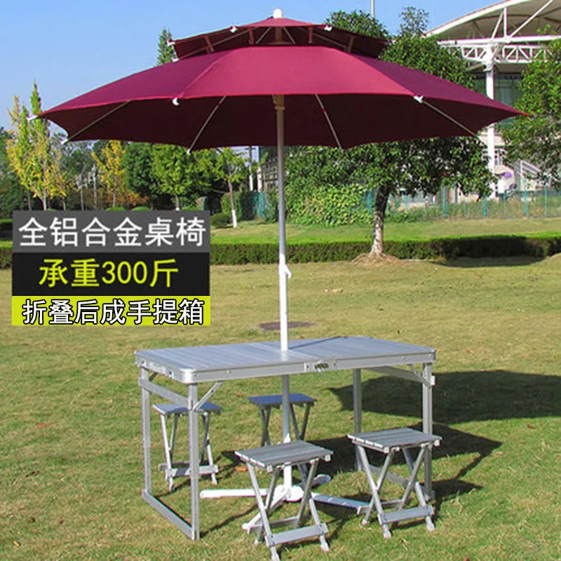Juego de Mesa y Sillas Plegabl - Outdoor Camping Exhibition reseña y precio