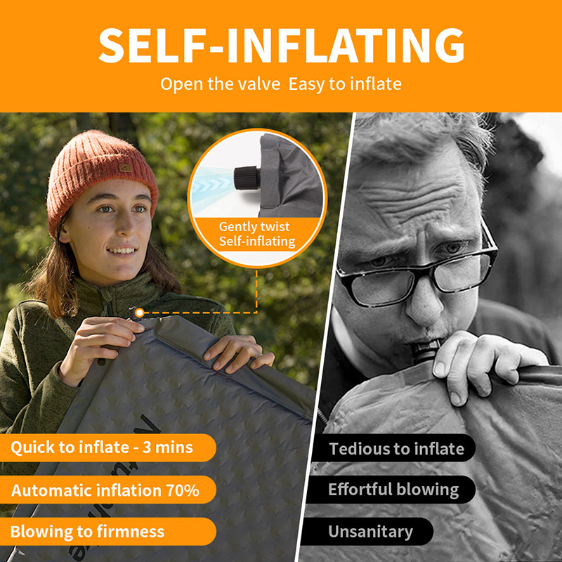 Naturehike-alfombrilla de aire - Outdoor Camping Rugs reseña y precio