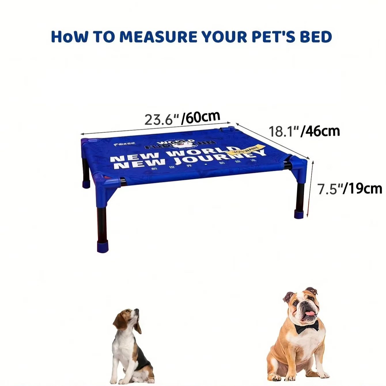 Cama elevada portátil para per - Outdoor Camping Dog Bed reseña y precio