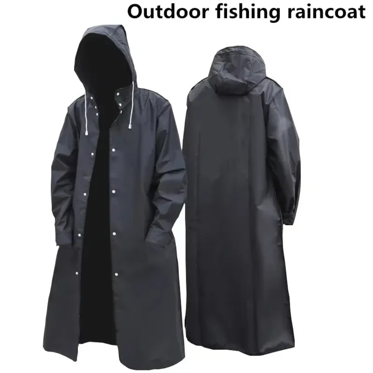 Impermeable con Capucha, Moder - Camping Rain Poncho reseña y precio