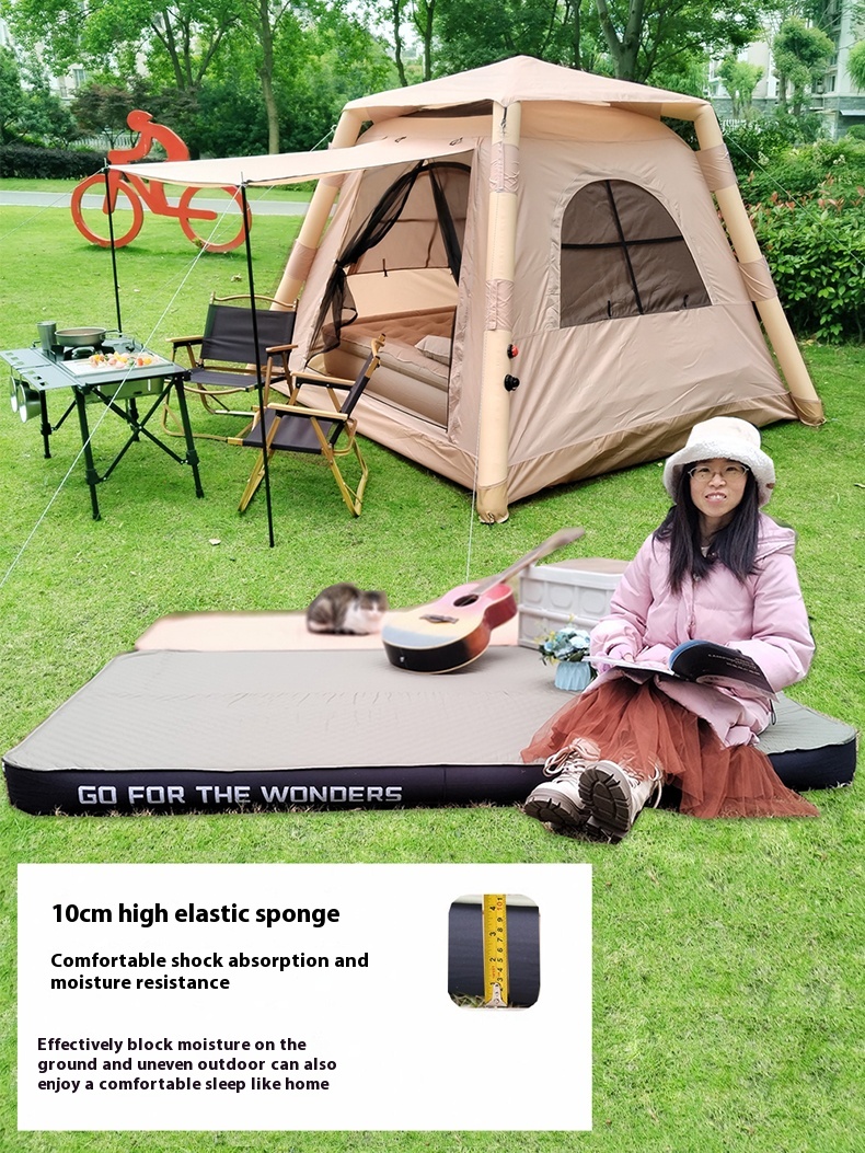 Colchón de camping autoinflabl - Outdoor Camping Rugs reseña y precio