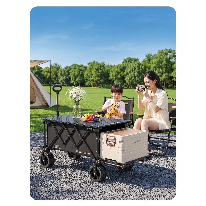Carrito de Camping Plegable, C - Outdoor Camping Trolley reseña y precio