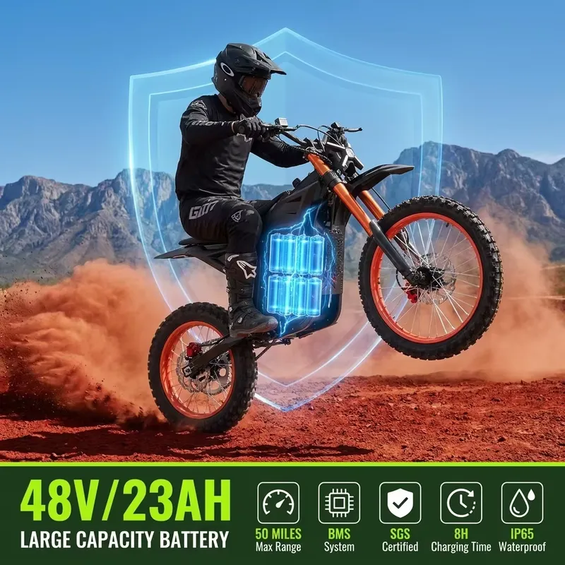 Motocicleta Eléctrica Todoterr - Outdoor Camping Usa reseña y precio