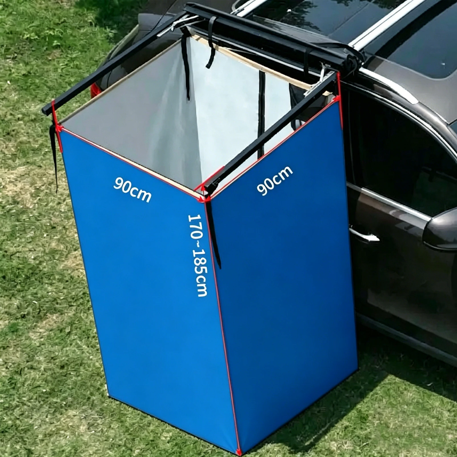 Tienda de ducha lateral para c - Outdoor Camping Van Tent reseña y precio