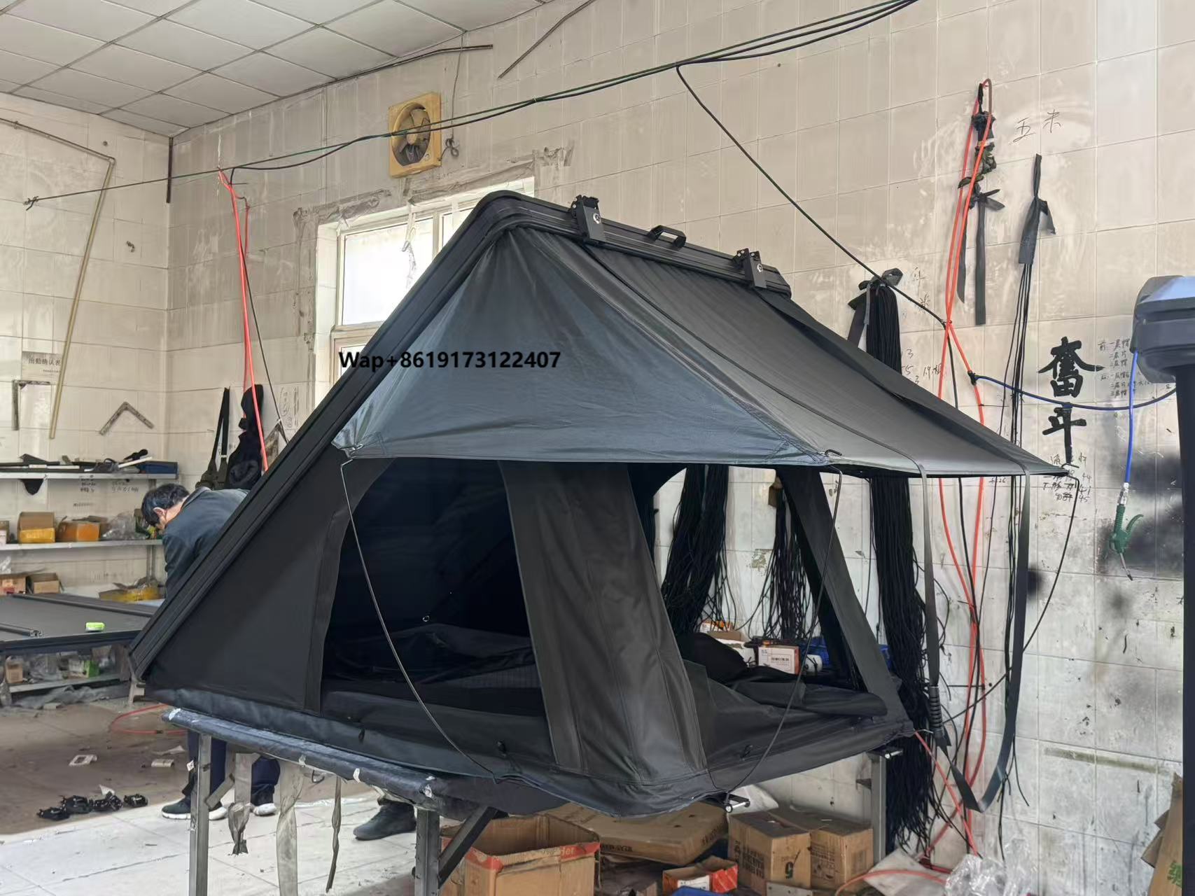 Carpa de Techo para Camping, P - Outdoor Camping Van Tent reseña y precio