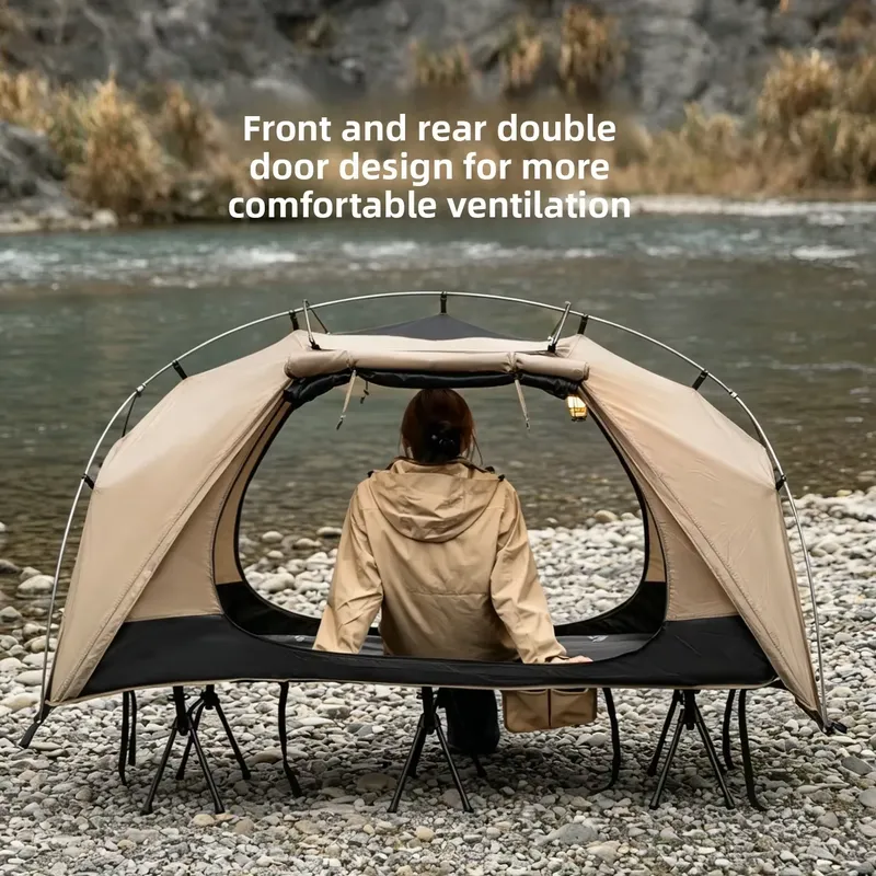 Carpa de Camping Individual, M - Bed Outdoor Camping reseña y precio