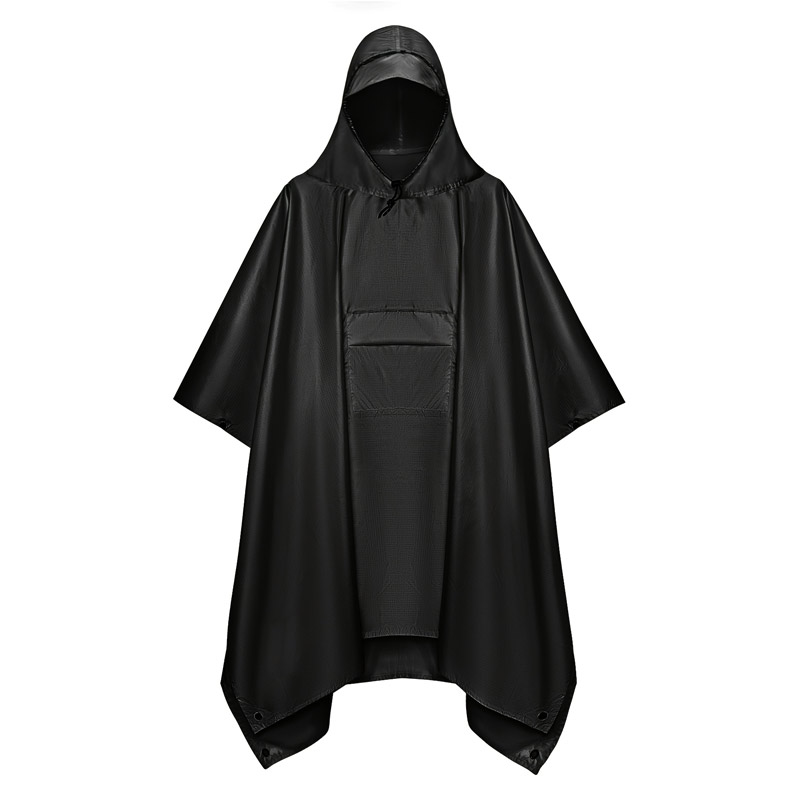 Poncho de Lluvia Táctico Multi - Camping Rain Poncho reseña y precio