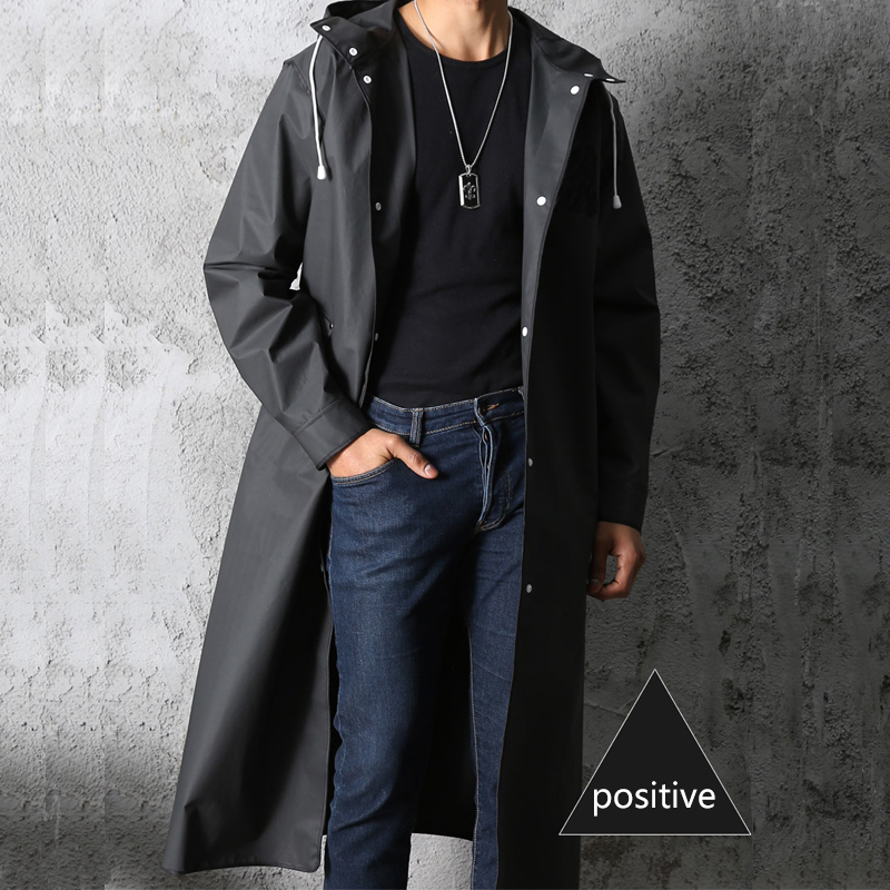 Chubasquero largo impermeable  - Camping Rain Poncho reseña y precio