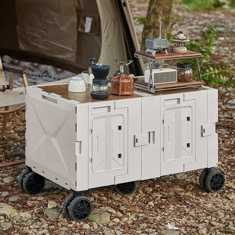 Carrito de camping multifuncio - Outdoor Camping Trolley reseña y precio