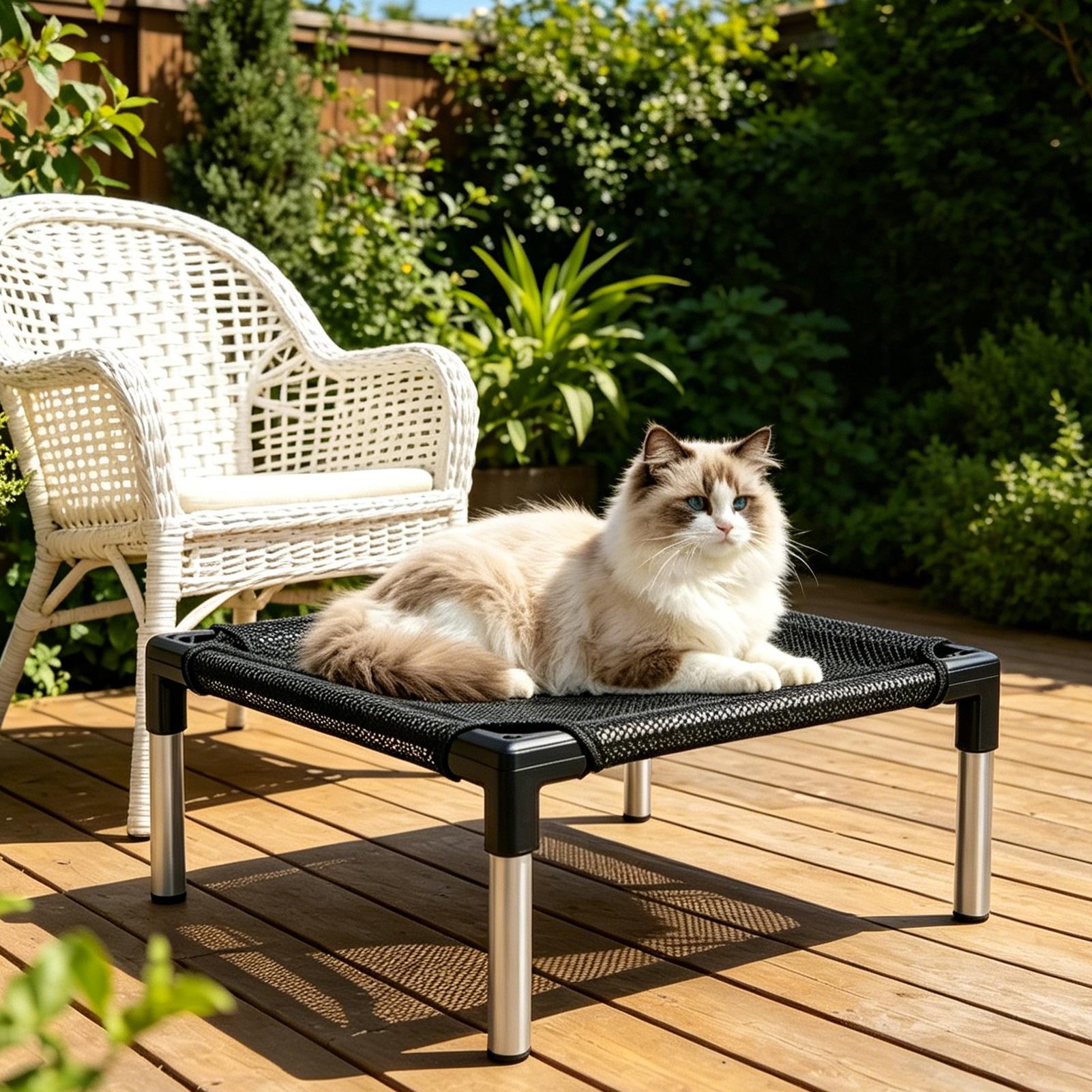 Cama Elevada para Perros, Mall - Outdoor Camping Dog Bed reseña y precio
