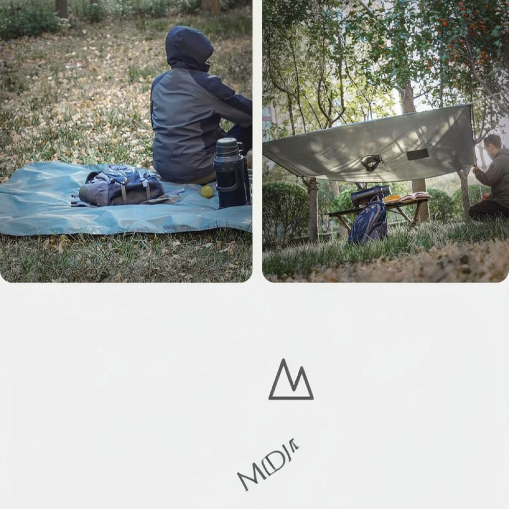 Poncho impermeable y resistent - Camping Rain Poncho reseña y precio