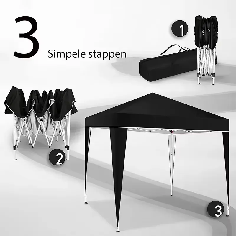 Carpa plegable de 300x300x220c - Outdoor Camping Exhibition reseña y precio